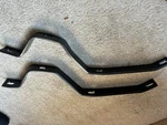 Triumph TR4A Stanpart Front Bumper Bracket Set Original. Fixed Price $73.29.