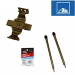 2001-06 Mercedes Clk Slk Front Brake Caliper Pad Pin Spring Kit Ate. Fixed Price $17.49.
