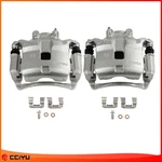 Pair Front Disc Brake Calipers W/bracket For 00-06 Nissan Sentra (exc 2.5L L4 ). Fixed Price $74.89.