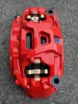 OEM2021-2024 Tesla Model X Front Left Brake Caliper Performance Red 1420623-00-B. Fixed Price $400.00.