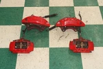 14-19 Corvette Red Front Rear Passenger Driver Side Lh Rh Brake Caliper Set Oem. Fixed Price $644.99.