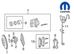 New Oem Mopar Disc Brake Caliper 2011-2014 For Dodge Charger / 05137668AC. Fixed Price $148.45.