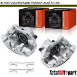 2X Brake Caliper W/ Bracket For Vw Passat 00-05 Audi A4 A6 Quattro Front Side. Fixed Price $121.99.