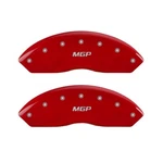 Caliper Covers 23219SMGPRD Set Of 4 Engraved Front And Rear: Red Powder. Fixed Price $260.12.
