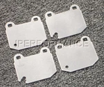 Titanium Brake Heat Shield Set Notched For Stoptech ST-22 ST22 Piston Caliper. Fixed Price $137.99.