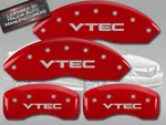 2007-2013 Acura Mdx Front Rear Red Engraved Mgp Brake Disc Caliper Covers "vtec". Fixed Price $299.99.