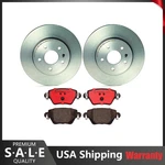 For Jaguar X-type 2002-2005 Brembo Rear Brake Kit Ceramic Pads Disc Rotors. Fixed Price $235.72.