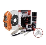 Omac Brake Caliper Lacquer Set -diy System-new In Unopened Box-black Glossy. Fixed Price $49.99.