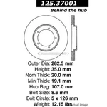 Centric Front Brake Rotor Disc For Porsche 911 944 924. Fixed Price $158.41.