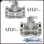 Rear Left Right Brake Calipers W/ Bracket Pair Fits 2005-2009 Pontiac Montana. Fixed Price $92.72.