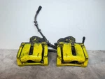 2009-2016 Audi S4 B8 Rear Abs Disc Brake Caliper Set (2) Painted Yellow Oem. Fixed Price $189.99.