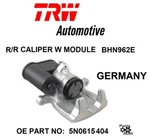 Vw Audi Genuine Trw Right Rear Brake Caliper For 2.0L,3.6L 5N0615404 Ger. Fixed Price $224.00.