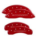 Mgp 13009SSTYRD Caliper Covers For Chevrolet Corvette - Stingray Red Finish. Fixed Price $320.17.
