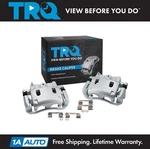 Trq New Front Disc Brake Caliper W/ Bracket & Hardware Pair For Nissan Infiniti. Fixed Price $179.95.