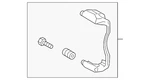 Genuine Audi Caliper Mount 8V0-615-125-B. Fixed Price $267.45.