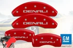 2010-2017 Gmc Terrain Front + Rear "denali" Red Mgp Brake Disc Caliper Covers. Fixed Price $269.99.