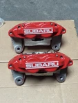 Oem Subaru Front Red Pot Caliper Set Lh & Rh 26292FE042 26292FE052 + Pads New. Fixed Price $499.99.