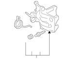 Genuine Volkswagen Disc Brake Caliper 1K0-615-423-M. Fixed Price $303.18.
