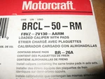 Reman Motorcraft Right Front Caliper W/pads 141.61075 BRCL-50-RM F8VZ-2V130-AARM. Fixed Price $38.88.