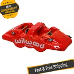 Wilwood 120-13281-RD Red AERO4 Radial Mount Caliper. Fixed Price $575.19.