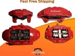 Kia Stinger Genesis G70 Front & Rear Brembo Brake Shoe Calipers Red Set Oem B7. Fixed Price $557.99.