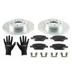 Rear Drilled Brake Rotors+ceramic Pads For Pontiac G5 2007-2010/G6 2005-2010. Fixed Price $63.80.