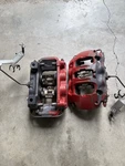 Genuine Porsche 911 991 Brembo Front Brake Calipers Set. Fixed Price $600.00.