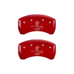 Mgp Caliper Covers 10010RGT3RD Rear 2PC Red Ford Mustang Shelby. Fixed Price $229.36.