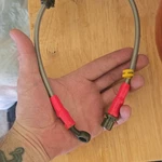 2008-2014 Subaru Impreza Wrx Sti Rear Right Stainless Brake Line Hose 08-14. Fixed Price $25.00.