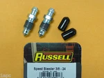 Russell 639590 Speed Bleeder 3/8-24 Thread 1/4" Overall Length Pcs Harley. Fixed Price $25.00.