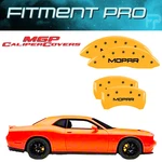 Mgp 12162SMOPYL Brake Caliper Covers Set Yellow/blk For 2011-2023 Dodge Charger. Fixed Price $299.99.