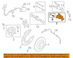 Ford Oem 13-23 Continental Rear Suspension Brake Components-caliper DG9Z2552C. Fixed Price $174.47.