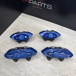 Oem Bmw F80 F83 M3 M4 Front Rear 380/370MM Brake Calipers Set Brembo Blue. Fixed Price $1500.00.