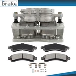 Left Brake Calipers And Front Ceramic Pads For Chevrolet Trailblazer Gmc Envoy. Fixed Price $75.11.