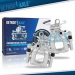 Pair Rear Brake Calipers W/ Bracket For Audi A3 Quattro Vw Golf Gti Passat Jetta. Fixed Price $134.33.