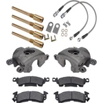 Imca 69-77 Gm Loaded Brake Caliper Kit W/pads, Bolts And Ss Hoses. Fixed Price $301.99.