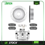 For 10-17 Chevy Equinox Rear Drilled Rotors Ceramic Pads And Left Brake Calipers. Fixed Price $127.48.