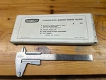 Craftsman Crown Logo 6 15MM Vernier Stainless Caliper # 40257 Made Italy. Fixed Price $20.00.