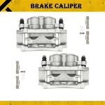Rear Brake Caliper 18B4894 18B4895 5104759AA For Dodge Ram 2500 3500 2003-2008. Fixed Price $126.99.