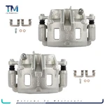 Pair Front Brake Calipers W/ Bracket For 2001 02 03 04 05 2006 Hyundai Santa Fe. Fixed Price $86.50.