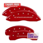 Mgp Caliper Cover 14033SCA5RD, Set Of Red Aluminum Fits 10- Camaro. Fixed Price $377.07.