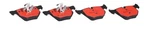For Land Rover (2020) Brake Pad Set Rear Brembo Ceramic + 1 Year Warranty. Fixed Price $89.20.
