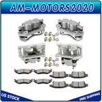 Front And Rear Pair Brake Calipers + Ceramic Pads FOR06 07 08 Dodge 1500. Fixed Price $228.54.