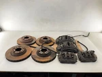 11-14 Porsche Cayenne Front & Rear Wheel Caliper Brake Drum Rotor Set Of 8. Fixed Price $1599.99.