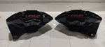 Lexus LS400/REMANUFACTURED Front Calipers 95-00/BLACK With Candy Apple Script. Fixed Price $450.00.