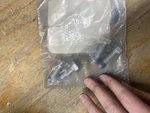 New Genuine Mercedes Hexalobular Bolts X4 1244210571. Fixed Price $46.00.