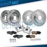 Front Rear Disc Rotors Brake Pads Calipers For Town Country Grand Caravan. Fixed Price $275.29.