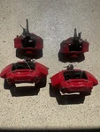 2000-2003 Mercedes W163 ML55 Amg Front & Rear Brembo Brake Caliper Set Oem Red. Fixed Price $399.00.