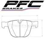 Pfc Brakes Rear Disc Pad Set For 2006-2010 Bmw M6 Braking Stopping Fs. Fixed Price $144.97.