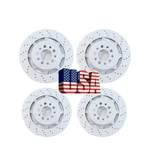 For Alfa Romeo Giulia Stelvio Quadrifoglio 17-21 Front Rear Brake Rotors Lh & Rh. Fixed Price $435.99.
